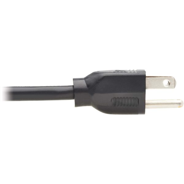 Eaton Tripp Lite Series Power Extension Cord, NEMA 5-15P to NEMA 5-15R - 13A, 120V, 16 AWG, 3 ft. (0.9 m), Black - Image 2