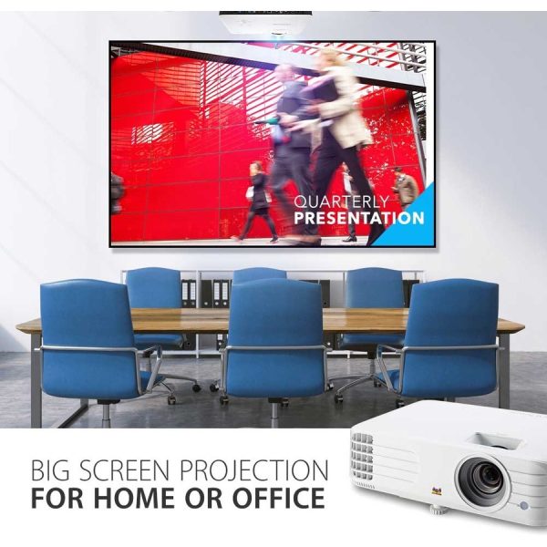 ViewSonic PG701WU 3500 Lumens WUXGA Projector with Vertical Keystone Dual 3D Ready HDMI Inputs and Low Input Latency for Home and Office - Image 2