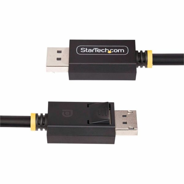 StarTech.com 3ft DisplayPort 2.1 Cable, VESA Certified DP80 DisplayPort Cable w/UHBR20/HDR/DSC 1.2a/HDCP 2.2, 16K/8K 60Hz, DP 2.1 Cord - Image 3