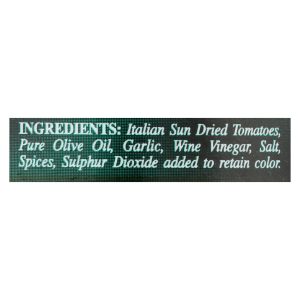 Bellino Sun Dried Tomatoes In Pure Olive Oil - Case of 12 - 7.5 OZ