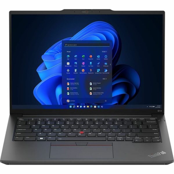 Lenovo ThinkPad E14 Gen 5 21JK0052US 14" Touchscreen Notebook - WUXGA - Intel Core i5 13th Gen i5-1335U - 16 GB - 512 GB SSD - English Keyboard - Graphite Black - Image 7