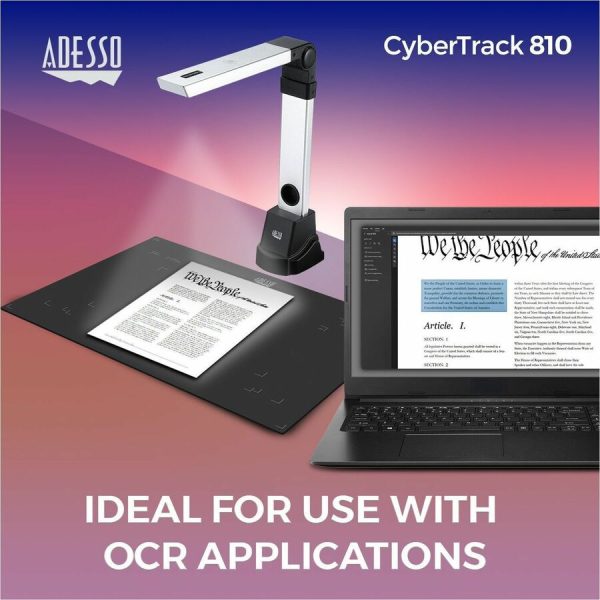 Adesso Cybertrack 810 Document Camera - Image 4