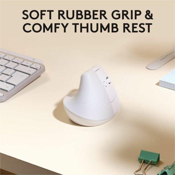 Logitech Lift for Mac (Off-white) - Image 4