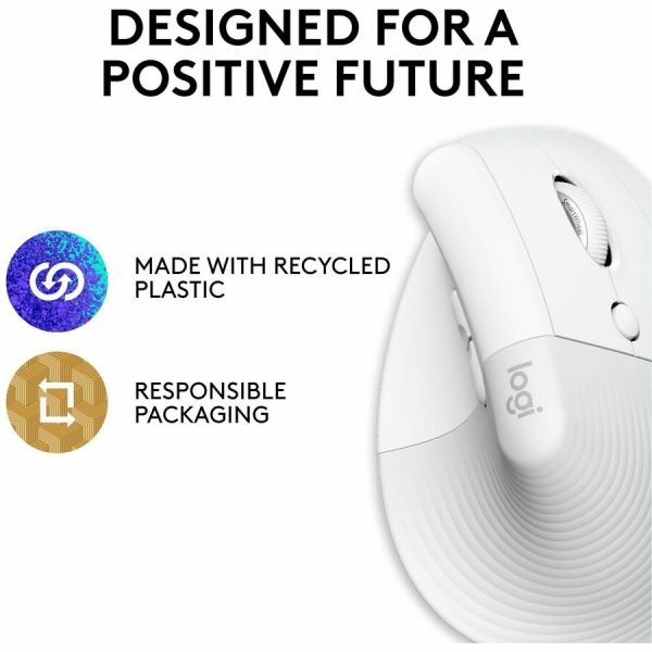 Logitech Lift for Mac (Off-white) - Image 5