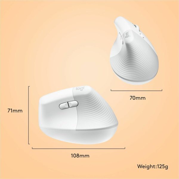 Logitech Lift for Mac (Off-white) - Image 9