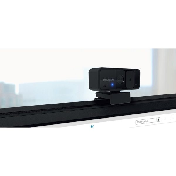 Kensington W1050 Webcam - 2 Megapixel - 30 fps - Black - USB Type A - Retail - Image 6