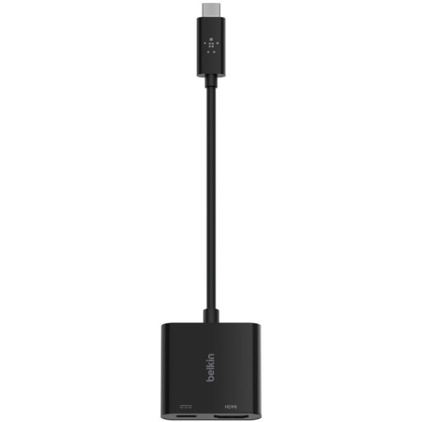 Belkin USB-C to HDMI Video Adapter + Charging port up to 60W Power Delivery, 4k at 60Hz - Image 2