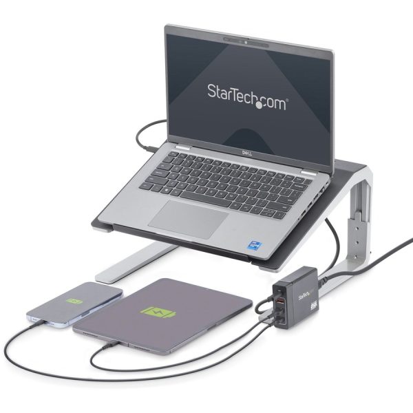 StarTech.com USB-C Charging Station, 72W, 1x USB-C + 3x USB-A, Portable Charger with PD, Laptop Replacement Charger, USB-C Power Adapter - Image 2