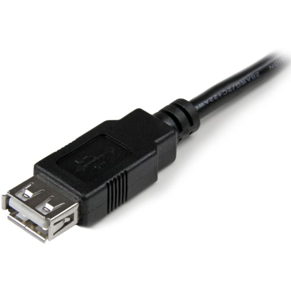 StarTech.com 6in USB 2.0 Extension Adapter Cable A to A - M/F - Image 4