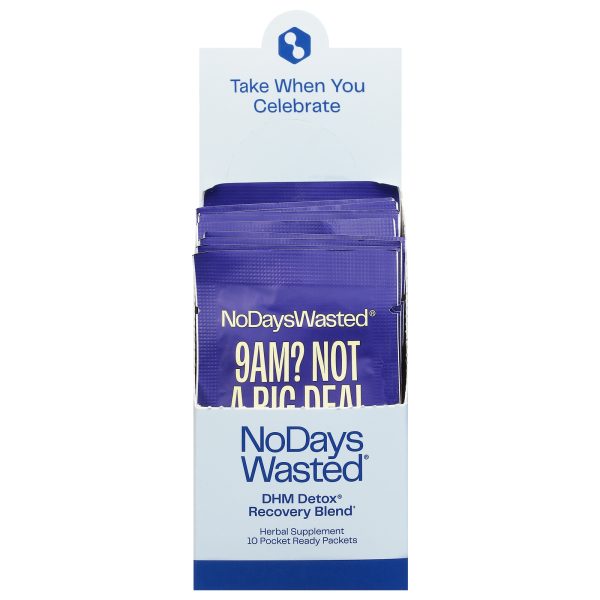 No Days Wasted - Dhm Detox Recovery 10 Pack - 1 Each-10 CT - Image 2