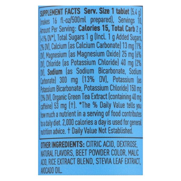 Nuun Hydration Drink Tab - Energy - Cherry Limeade - 10 Tablets - Case of 8 - Image 3