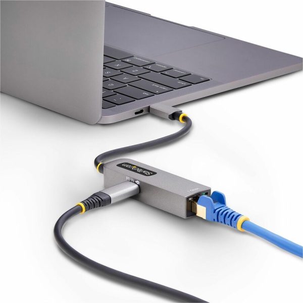 StarTech.com USB-C to Ethernet Adapter, 100W PD Pass-Through, NIC, USB 3.0 Type-C 1Gbps Multi Speed Network, USB 3.1 RJ45, Windows & Mac - Image 7