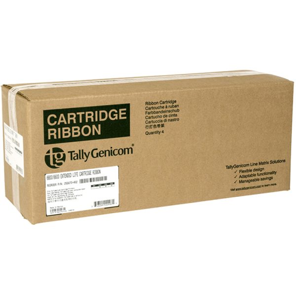 TallyGenicom 255670-402 Line Matrix Ribbon Cartridge - 4 / Pack - Image 2