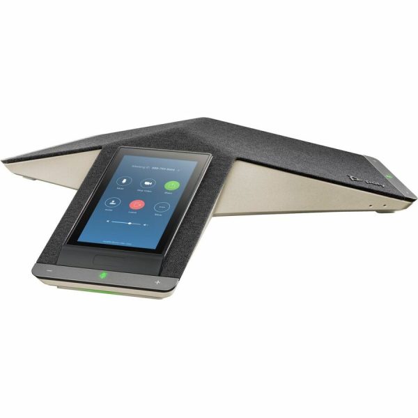 Poly Trio C60 IP Conference Station - Corded/Cordless - Bluetooth, Wi-Fi - Black - Image 6