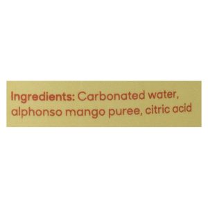 Sanzo - Sparkling Water Alphonso Mango - Case of 12-12 FZ