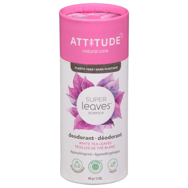 Attitude - Deodorant Spr/lv Wht/tea - 1 Each-3 OZ