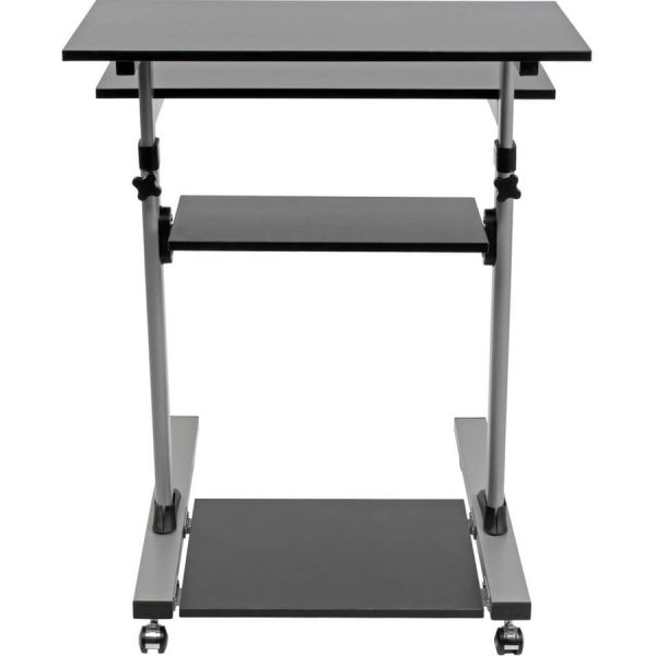 Eaton Tripp Lite Series Rolling Desk TV/Monitor Cart - Height Adjustable - Image 4