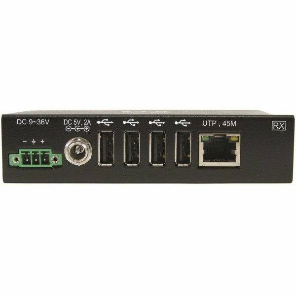 Eaton Tripp Lite Series 4-Port Industrial USB over Cat6 Extender, ESD Protection, PoC - USB 2.0, Mountable, 150 ft. (45.72 m), TAA - Image 5