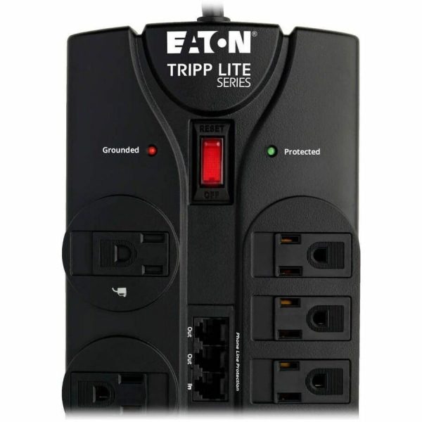 Eaton Tripp Lite Series Protect It! 12-Outlet Surge Protector, 8 ft. (2.43 m) Cord, 2880 Joules, Tel/Modem/Coaxial Protection - Image 5