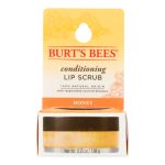 Burt's Bees Conditioning Lip Scrub With Honey - Case of 4 - .25 OZ