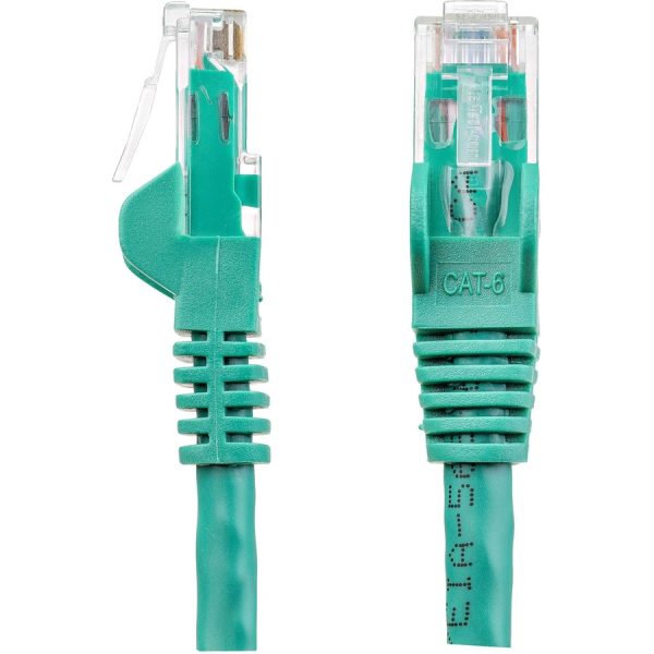 StarTech.com 75ft CAT6 Ethernet Cable - Green Snagless Gigabit - 100W PoE UTP 650MHz Category 6 Patch Cord UL Certified Wiring/TIA - Image 3