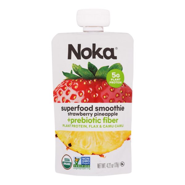 Noka - Smoothie Straw Pineap - Case of 6 - 4.22 OZ - Image 3
