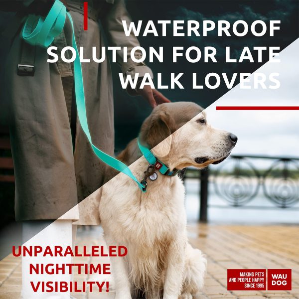 Waterproof Dog Leash 4 Ft   6 Ft   Anti Slip Dog Leash for Large Dogs Small and Medium Dogs   Heavy Duty Dog Leash with Water and Dirt Resistant   Long Or Short Dog Leashes for Boy & Girl Dogs - Image 2