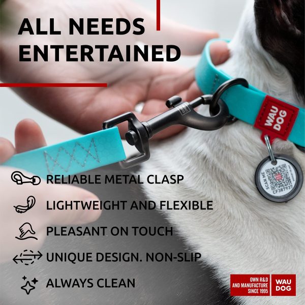 Waterproof Dog Leash 4 Ft   6 Ft   Anti Slip Dog Leash for Large Dogs Small and Medium Dogs   Heavy Duty Dog Leash with Water and Dirt Resistant   Long Or Short Dog Leashes for Boy & Girl Dogs - Image 5