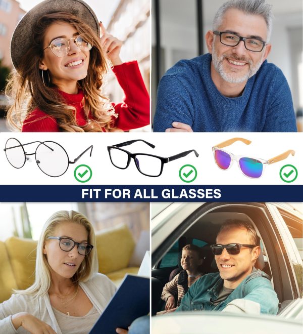 SIGONNA Eye Glasses Holder Around Neck - 4 Glasses Straps for Men Women - Glasses Holder Strap Retainer - Image 6
