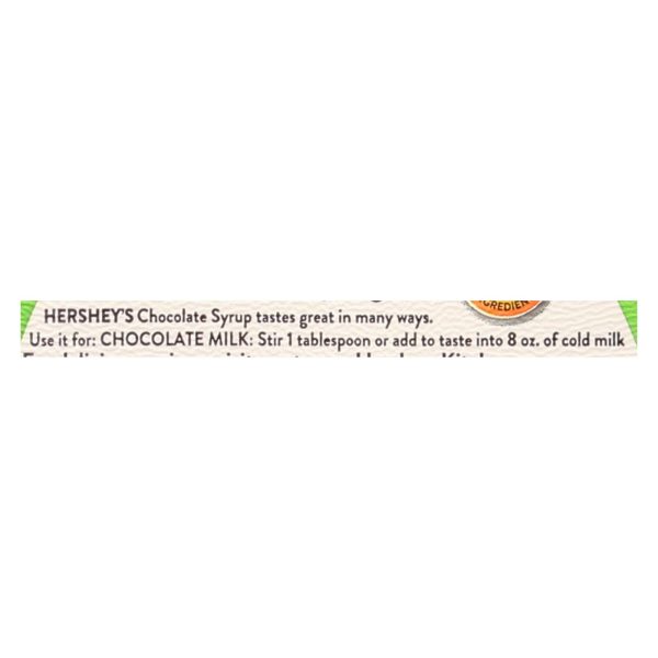 Hershey Chocolate Syrup - Simply 5 - Case of 12 - 21.8 oz - Image 2