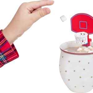 White Elephant Gifts Exchange for Adults Funny Mini Basketball Hoop Gag Gifts Christmas Stocking Stuffers for Men Women Him Teens Under 10