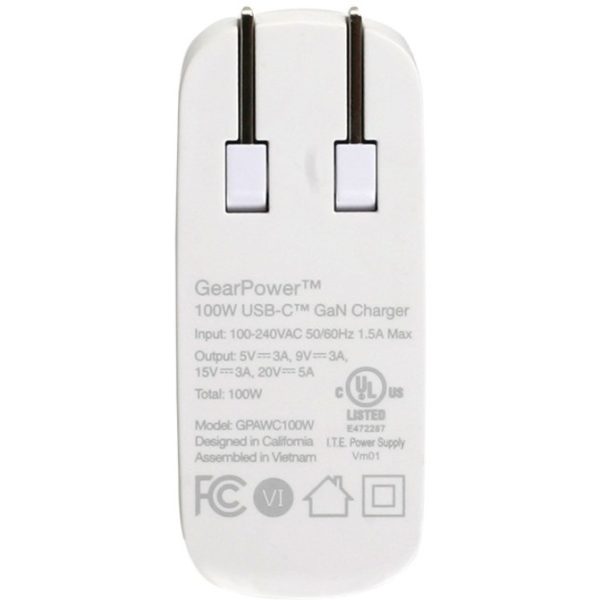 IOGEAR GearPower 100W USB-C GaN Charger [USB-IF] - Image 4