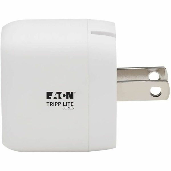 Eaton Tripp Lite Series Compact 1-Port USB-C Wall Charger - GaN Technology, 20W PD3.0 Charging, White - Image 3
