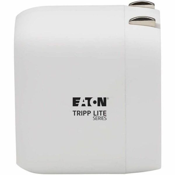 Eaton Tripp Lite Series Compact 1-Port USB-C Wall Charger - GaN Technology, 20W PD3.0 Charging, White - Image 4