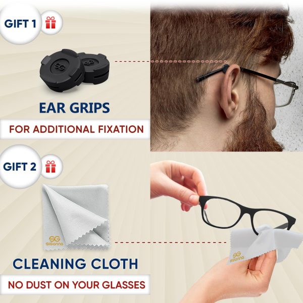 Eyeglass Nose Pads Anti Slip - Eye Glasses Nose Pad 0.5 mm - Silicone Nose Bridge Pads - Nose Grips Non Slip Piece - Sunglass Nose Pads Guards - (6 Pairs) 0.5mm x 7mm x 16mm - Image 6
