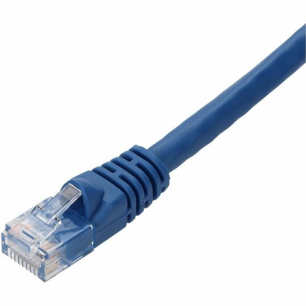 AddOn 10-Pieces of 20ft Blue CAT 6A PVC Ethernet Cables Snagless Bubble Boot RJ-45 M/M - Image 2