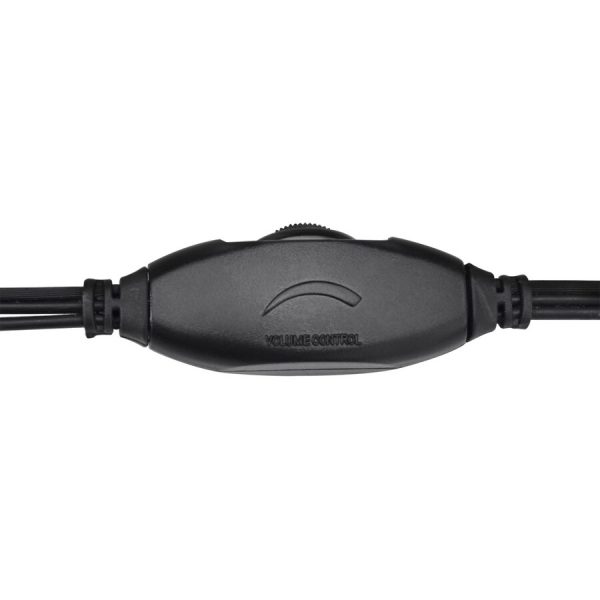 Adesso Xtream H4 - 3.5mm Stereo Headset with Microphone - Noise Cancelling - Wired- 6 ft cable- Lightweight - Image 2