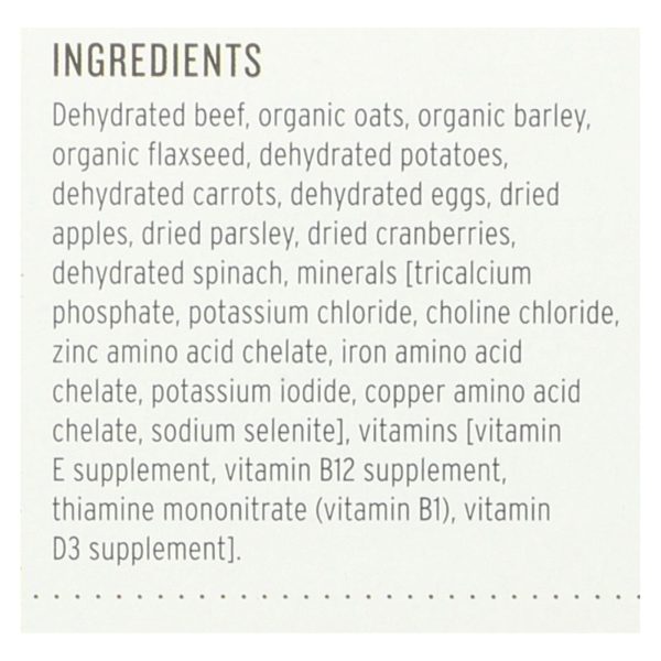 The Honest Kitchen - Dog Food - Whole Grain Beef Recipe - Case of 6 - 2 lb. - Image 2