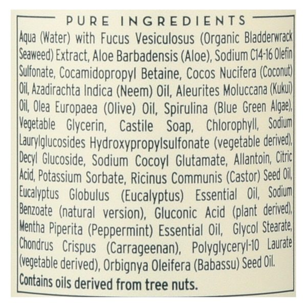 The Seaweed Bath Co Body Wash - Eucalyptus & Peppermint - 12 fl oz - Image 2