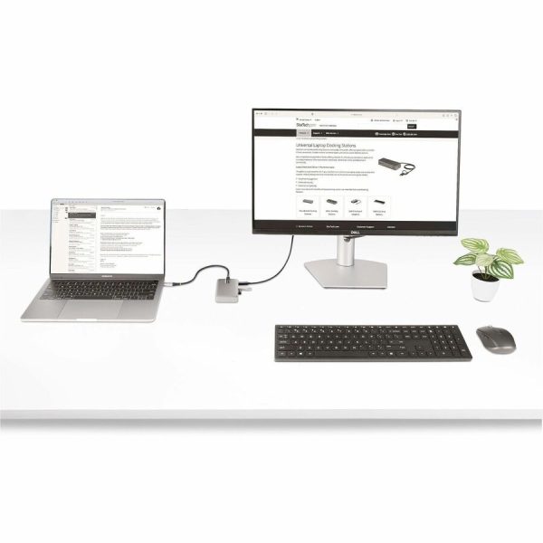 StarTech.com 4-Port USB-C Hub with USB-C DP Alt Mode Video Output, 3x USB-A, 1x USB-C, 100W Power Delivery Pass-Through, USB 3.2 10Gbps - Image 7