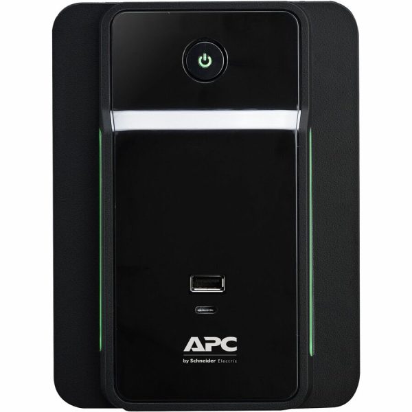 APC Back UPS, 750VA/410W, Tower, 120V, 4x NEMA 5-15R outlets, USB Type A + C Ports, User Replaceable Battery - Image 3