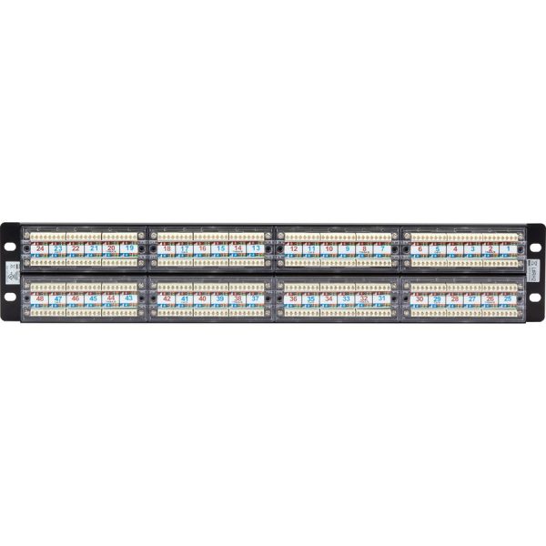 Black Box GigaTrue® CAT6 Patch Panel - 2U, Unshielded, 48-Port - Image 2