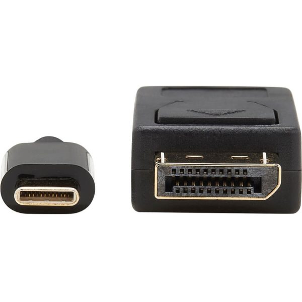 Eaton Tripp Lite Series USB-C to DisplayPort Bi-Directional Active Adapter Cable (M/M), 4K 60 Hz, HDR, Locking DP Connector, 3 ft. (0.9 m) - Image 4