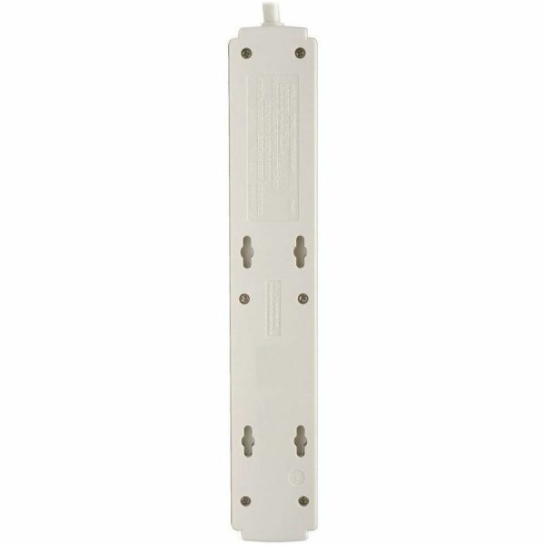 Eaton Tripp Lite Series Protect It! 6-Outlet Surge Protector, 6 ft. Cord, 790 Joules, Diagnostic LED, Light Gray Housing - Image 2