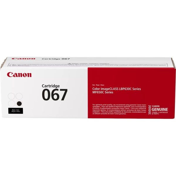 Canon 067 Original Standard Yield Laser Toner Cartridge - Black - 1 Each - Image 4