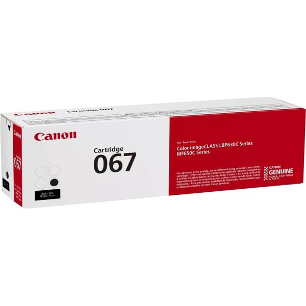 Canon 067 Original Standard Yield Laser Toner Cartridge - Black - 1 Each - Image 6