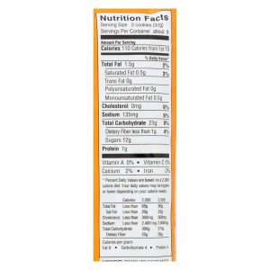 Newman's Own Organics Fig Newman's - Low Fat - Case of 6 - 10 oz.