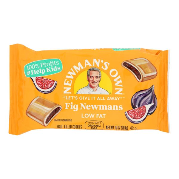 Newman's Own Organics Fig Newman's - Low Fat - Case of 6 - 10 oz. - Image 2