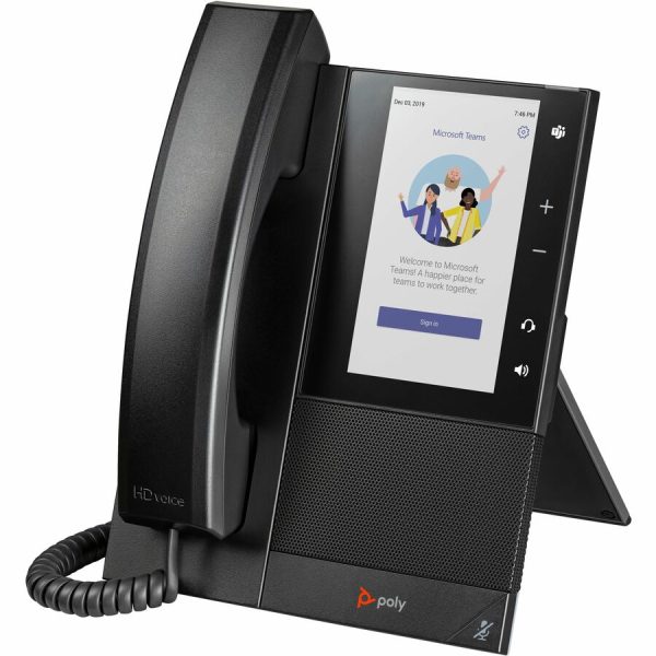 Poly CCX 505 Business Media Phone for Microsoft Teams and PoE-enabled GSA/TAA - Image 2