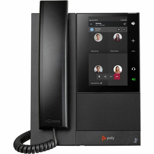 Poly CCX 505 Business Media Phone for Microsoft Teams and PoE-enabled GSA/TAA - Image 5